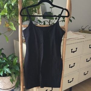 H&M Mama/Maternity Nursing Tank Dress Medium Black